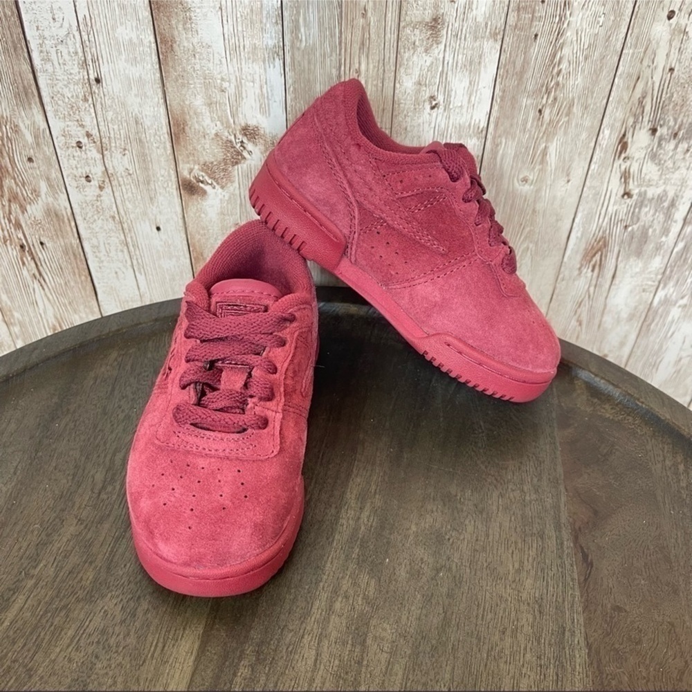 FILA T-1 Mid Premium Leather Suede Shoe Size 8 Toddler